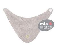Bavoir bandana 0-12 m gris clair/vert "Non CommuniquÃ©" G