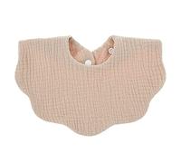 Bavoir Bandana Bébé, 2 Bouton Réglable Biologique et Absorption de l'eau pour Bébés Coton Bavoirs Bébé pour Bébé de 0 Mois à 3 Ans Kaki