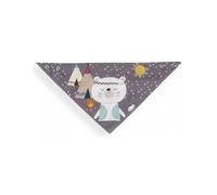 Bavoir Bandana Interbaby Indiano Gris