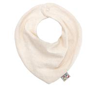 Bavoir bandana lin beige dès la