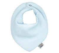 Bavoir bandana nid d'abeille bleu dès