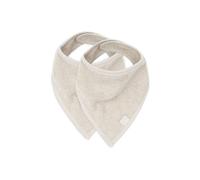 Bavoir bandana - nougat (2pcs)