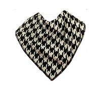 Bavoir-bandana pour adulte à motif pied de poussin, sert de protège-vêtements, 4 tailles disponibles