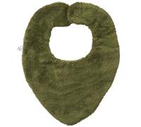 Bavoir-bandana réversible bambou/gaze de coton (Fougère) - Absorbant et ultra doux - Parfait pour les baveurs et les dents - Face en double gaze et éponge bambou