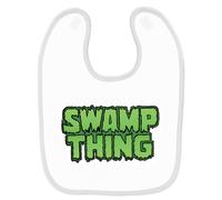 Bavoir Bébé Imprimé Swamp Things Blanc Blanc