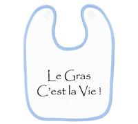 Bavoir Bébé Kaamelott Le Gras C'est La Vie Bleu Bleu