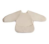 Mushie Bavoir à manches longues Fog – Imperméable, réglable – 6-24 mois