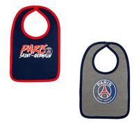 Bavoir bébé - PARIS SAINT GERMAIN - 2 x bavoir - Bleu - Coton - Taille unique 0-18 mois