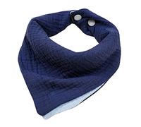 Bavoir Bébé Pour Garçon Fille Respirant Double Face Bavoir Bave Tissu À Roter Avec Bouton-pression Réglable Alimentation Du Nourrisson Bavoirs Bandana Manger Jetable Garçon Dentition Unisexe