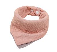 Bavoir Bébé Pour Garçon Fille Respirant Double Face Bavoir Bave Tissu À Roter Avec Bouton-pression Réglable Alimentation Du Nourrisson Bavoirs Bandana Manger Jetable Garçon Dentition Unisexe