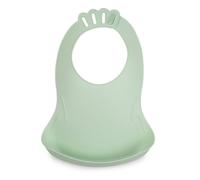 Bavoir Bibou Avec Récupérateur Vert Céladon TU