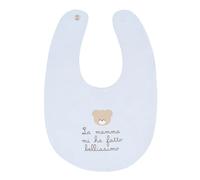 Bavoir bleu Nanan « Maman m'a rendue belle »