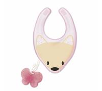 Bavoir Chicco, rose, à partir de 4m +