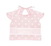Rico Design Bavoir Couvrant 40x49 Color : Rose et Blanc