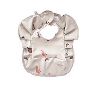 Bavoir d ' alimentation de protection pour nourrissons, tissu de rot réglable, anti-fuite, tablier d ' alimentation pliable à ailes, aile d ' ange