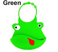 Bavoir D'Alimentation En Silicone, Lavable, Imperméable, Mignon, Animal, Tigre, Grenouille, Bébé, Enfant