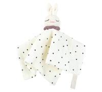 Bavoir d'allaitement en crochet pour bébé - Couverture de sécurité pour garçons et filles - Serviette de sucette respirante pour l'humeur du nourrisson - Apaise la bave