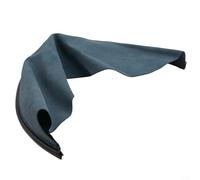 Bavoir de casque de soudage pour une couverture maximale, écharpe de protection enveloppante avec résistance à la chaleur et aux étincelles, accessoire de sécurité de soudage amovible, cuir et tissu