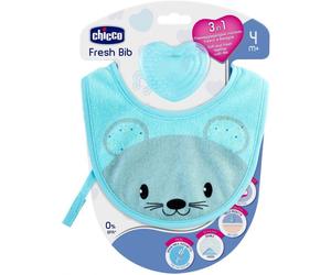 Bavoir de dentition bleu Chicco