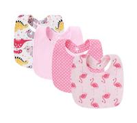 Bavoir de dentition pour bébé, serviettes de salive douces et absorbantes, tissus de rot confortables pour nourrissons de 0 à 2 ans, 4 pièces