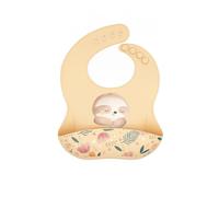 Bavoir en silicone gnawy le paresseux