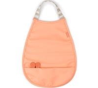 Bavoir Élastique Tiny Farm Rose Corail, Marron, Blanc TU
