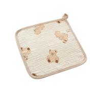 Bavoir En Coton Pour Bébé Doux Pour La Peau Lavable En Machine Serviette De Salive Accessoires D'alimentation Pour Nouveau-nés Serviette Pour Le Visage Du Nouveau-né