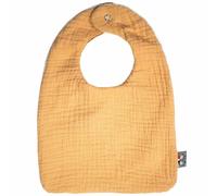 Bavoir en gaze de coton jeanne camel