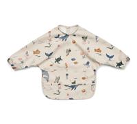 Liewood - Bavoir à manches Merle - Sea creature / Sandy