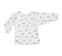 BabyToLove Blouse imperméable Tablier Bavoir bébé | Garde les vêtements propres | Repas & activités créatives | Rainbow