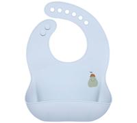 Bavoir en silicone avec poche Happy Fruits Poire