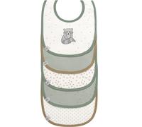 Lässig Bébé bibs ensemble (5 pcs) velcro coton imperméable/Value Pack Bib About Friends Racoon