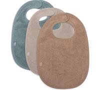 jollein jollein Bavoir en éponge pack de 3 Sea Green /Nougat/Biscuit