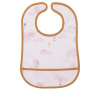 Bavoir en tissu imperméable souple montgolfières
