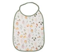 Bavoir enduit souple imprimé animaux de la forêt multicolore 26x34cm Multicolore