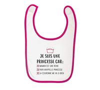 Bavoir Je Suis Une Princesse Car Maman Est Une Reine…
