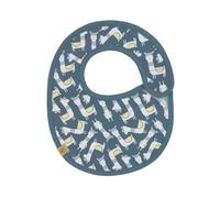 Bavoir Lässig Petit Modèle Éponge Imperméable Glama Lama Bleu: