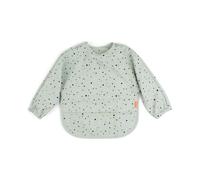 Done by deer Bavoir à manches Happy Dots Vert