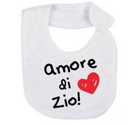 Bavoir nouveau-né Amore Di Zio