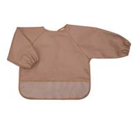 Bavoir plastifié manches longues Terracotta