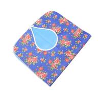 Bavoir pour Adulte Imperméable, Grand Format, Polyester PVC | Facile à Nettoyer, Boucle Réglable, Retient les Aliments Tombés, pour Personnes Alitées et Gestes Difficiles