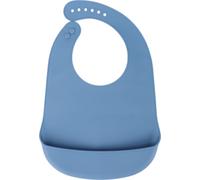 Bavoir pour adultes, personnes âgées, protection imperméable des vêtements en silicone pour manger avec ramasse-miettes
