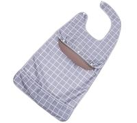 Bavoir pour Adultes Réutilisable, Grand Format, Tpu Polyester, Repas | Résistant à L’usure, Imperméable, Facile à Enfiler, pour Adultes et Personnes Âgées, Usage Quotidien