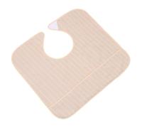 Bavoir pour Repas Adulte Grand Format Tpu Polyester Réutilisable | Imperméable, Anti Huile, Facile à Nettoyer, pour Convalescents Alités, Couleur Kaki