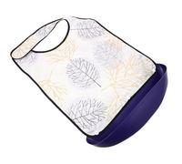 Bavoir-repas pour Adultes Imperméable, Grand Format, Tpu Léger | Réutilisable, sans Odeur, pour Repas à Domicile, Aide Quotidienne, pour Personnes Âgées et Gestes Précis