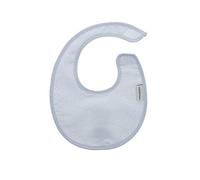 Bavoir Rond Velcro Sky Bleu/Pluie 16X19X1 Cm