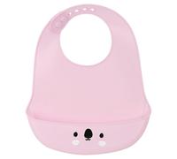 Bavoir Safta Koala Silicone Rose (21 X 2 X 26 Cm) - - - Safta Multicolore