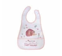 Bavoir Scratch Bébé "Forêt Magique" 45cm Blanc