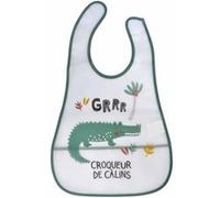 Bavoir Scratch Bébé "Sweet Savane" 45cm Vert Vert G