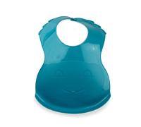Bavoir semi-rigide avec récupérateur émeraude TU